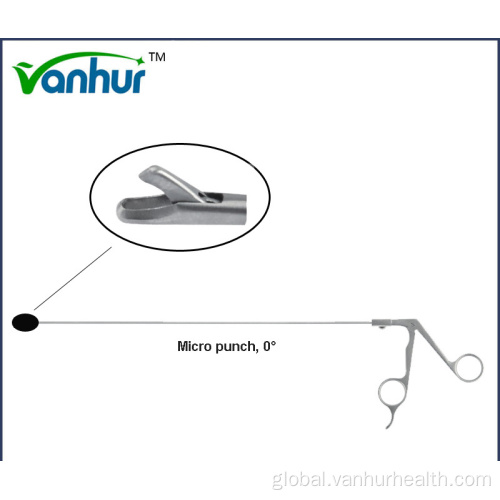 Spinal Punch Grasper Lumbar Transforaminal Endoscopy 0 degree Punch Forceps Manufactory